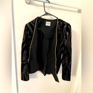 ~Exotic Gold & Black Jacket~